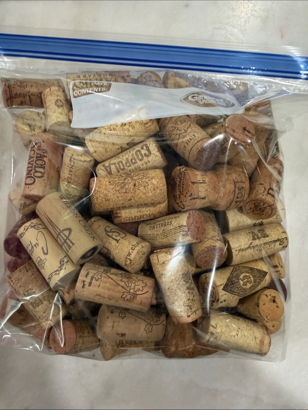 Natural Cork Wine Bottle Stoppers - Bulk Pack 100 count